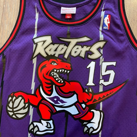 Authentic Purple Throwback Vince Carter Raptors Jersey - Picture 2 of 5